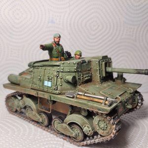 carro italiano semovente: L6/40 (versione continentale) in resina