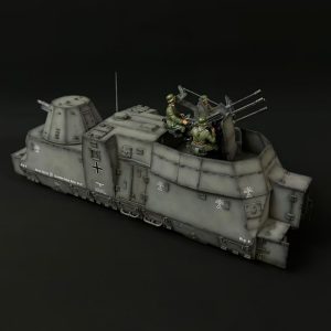 GERMAN ARMORED TRAIN