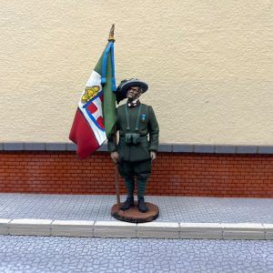 BERSAGLIERE WW1 CON BANDIERA