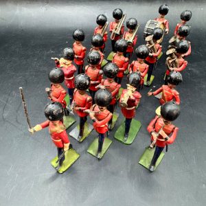 W. Britains Hollow Cast set 37 del 1995: BANDA COLDSTREAM GUARDS BANDFELLE