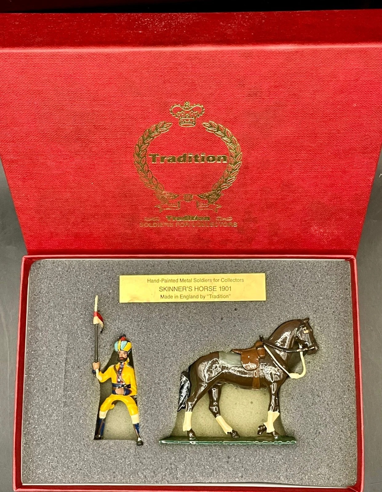 Trooper skinner on horse 1901