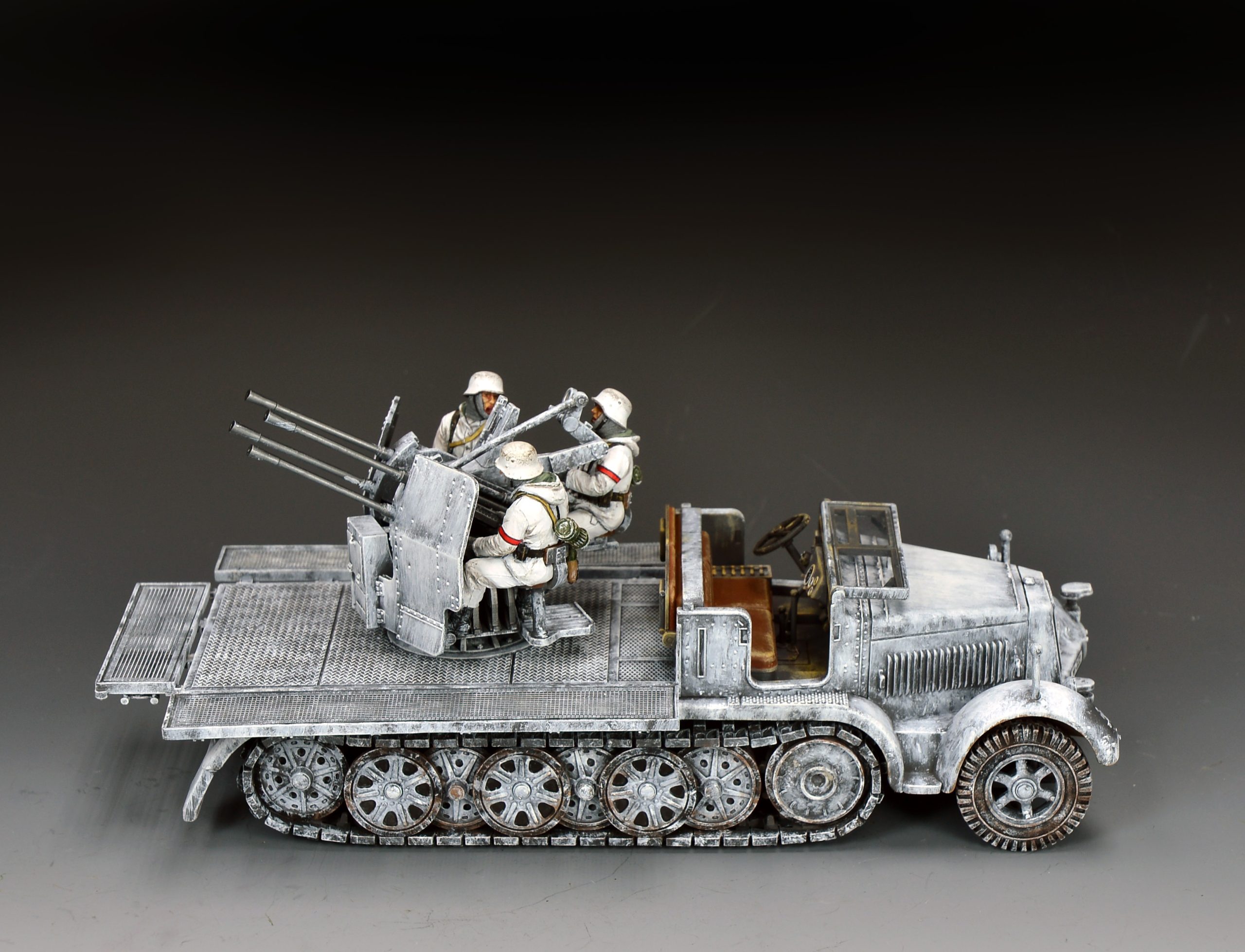 The 'Flakvierling' Sd. Kfz. 7/1 20mm