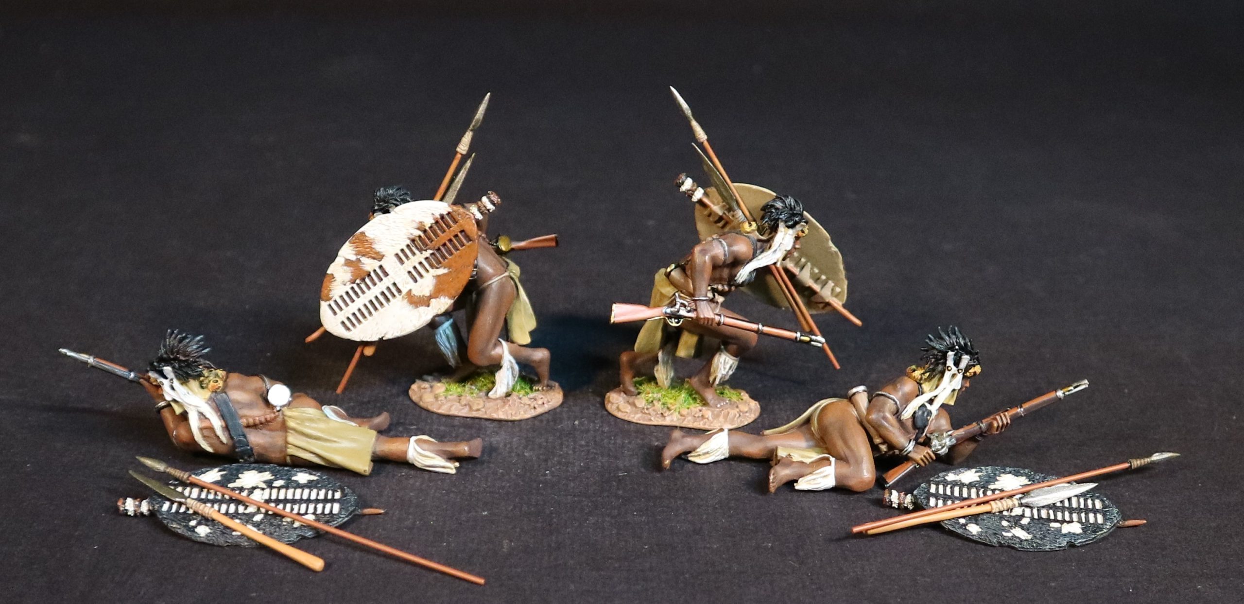 Zulus with Muskets