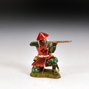 Ashigaru Arquebusier Kneeling and Aiming (Eastern Army)