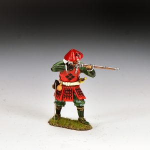 Ashigaru Arquebusier Advancing & Firing (Eastern Army)
