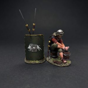 The Washerman with shield