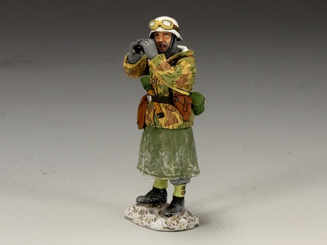 Comandante del cannone con binocolo NO BOX
