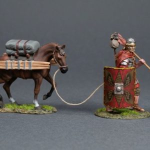 Roman with pony WITH RED SHIELD