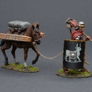 Roman with pony WITH BLACK SHIELD