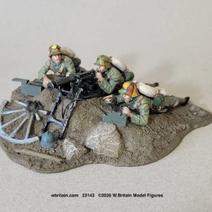 The Devil's Paint Brush German Infantryman Team with MG08, 1916-18
