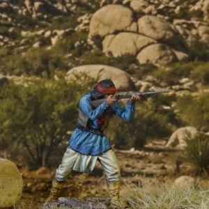 Apache Warrior Standing Firing Carbine